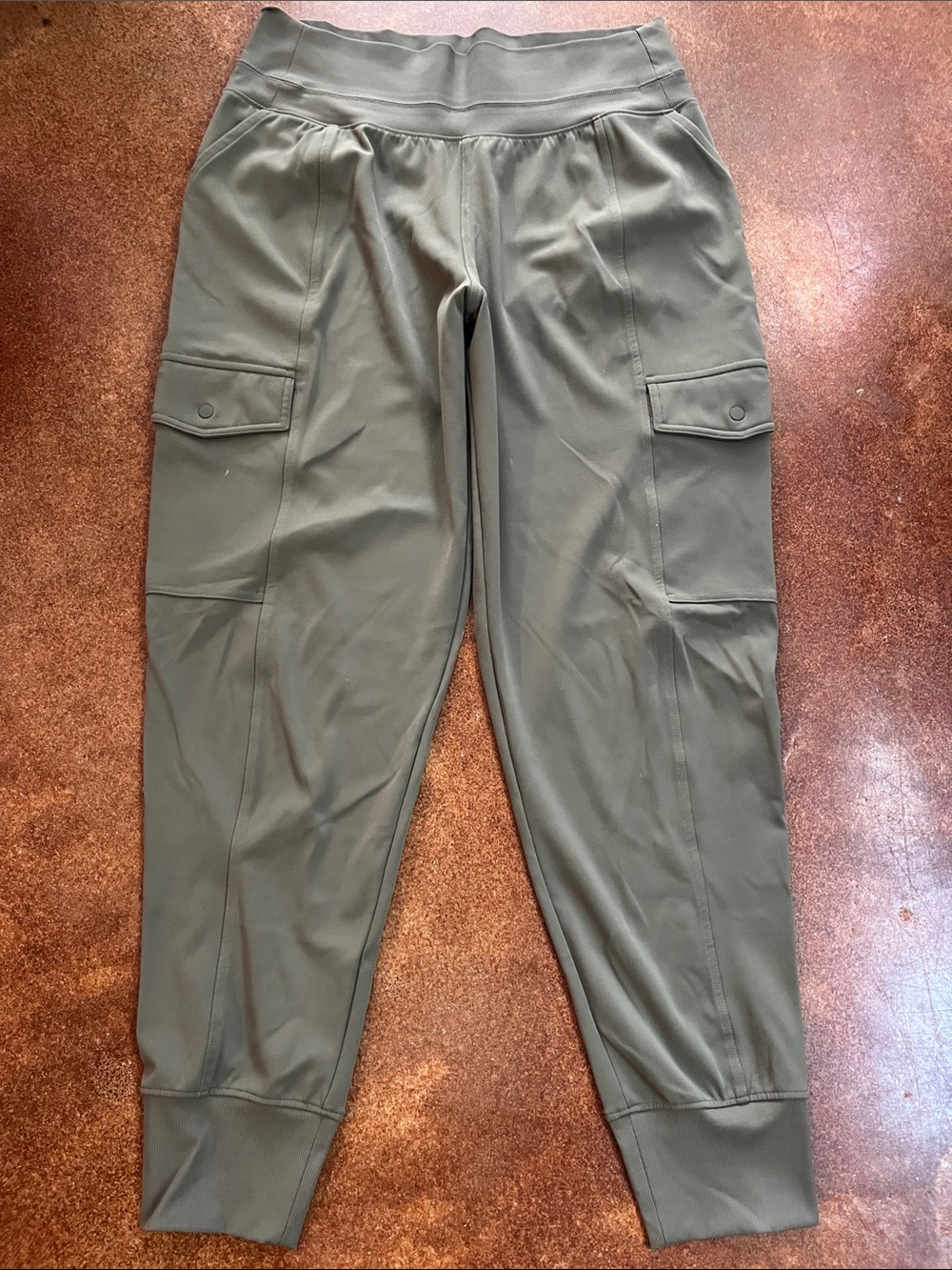 Athleta Olive Green Cargo Joggers